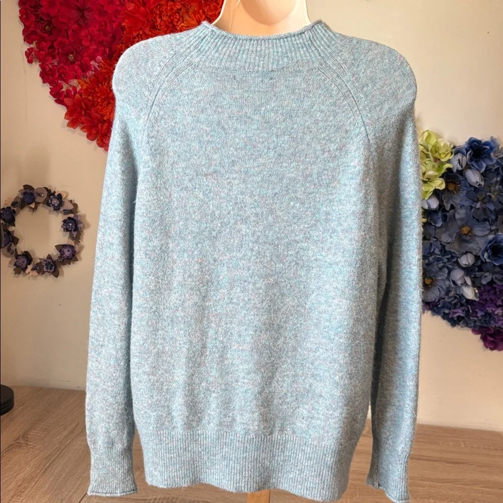 J. Crew Sweater Alpaca Blend Crewneck Knit Minimalist oversized